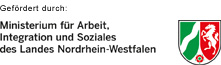 Dieses Projekt wird mit Mitteln des Ministeriums für Arbeit, Integration und Soziales des Landes Nordrhein-Westfalen gefördert.